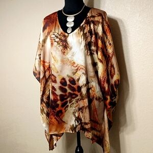 Chico's Multicolor Flowing Tunic Top